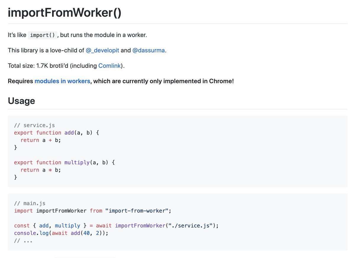A screenshot of the README