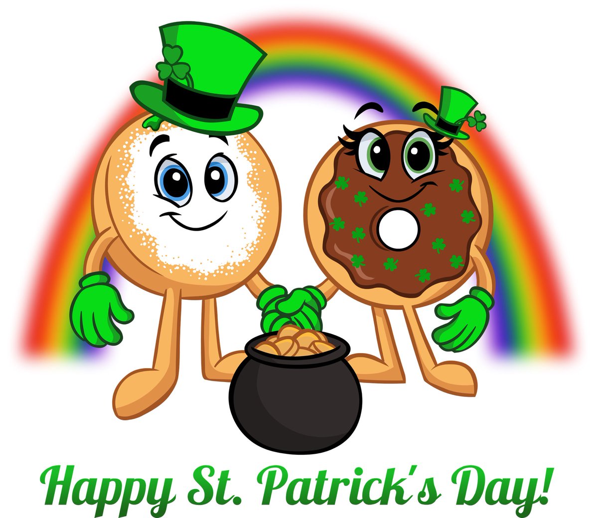 WorldODoughnuts's tweet photo. It’s been a hot minute since we posted as we are definitely behind a week of videos with everything happening in the world but we still wanted to wish everyone a Happy St Patrick’s Day! #stpatricksday #worldofdoughnuts   #worldofdonuts #donuts #doughnuts https://t.co/u2IQKo4D3O