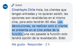 En todos lados nos dicen: QUÉDESE EN CASA!!!

Qué hace @CineHoytsChile? Si quiere devolución venga al cine