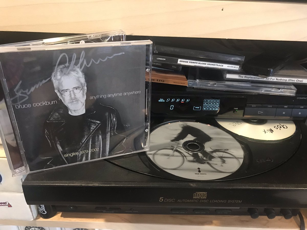 PodcastRecords's tweet photo. Feeling like the songs “Lovers in a Dangerous Time” and “Call It Democracy” and “Waiting For A Miracle” are the appropriate soundtrack songs for today. Bruce Cockburn is an under appreciated genius. #signedrecords https://t.co/u6LHBNO1D3