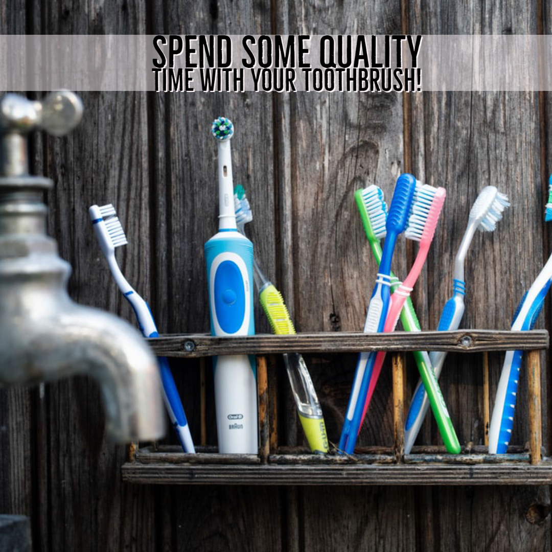 Over a lifetime, the average American spends the equivalent of 38.5 days brushing his or her teeth. 
drdinning.com 
(805) 565-5111
 #DentalHabits