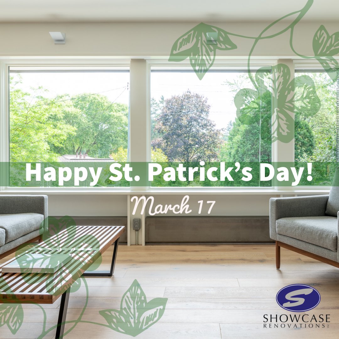 showcaseremodel's tweet photo. Our world is in need of some luck of the Irish today! 🍀 Happy #StPatricksDay2020! 🌈 https://t.co/NpGVGnYYPv