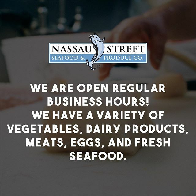 We are OPEN regular business hours and serving our local community! We have a variety of vegetables, dairy products, meats, poultry, eggs, and fresh seafood 🐟 Our hours are the following: Monday - Friday, 8am - 7pm | Saturday, 8am - 6am | Sunday, 9am… ift.tt/2w5kguo