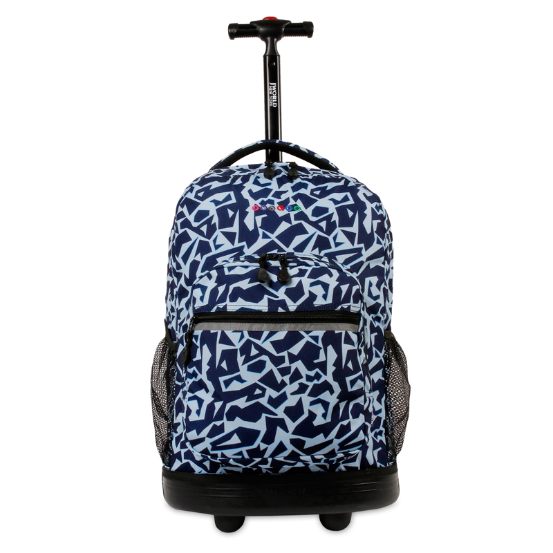 JWorldStore's tweet image. New colors arrival for Sunrise rolling backpack.
Flaming &amp;amp; Strawberry &amp;amp; Crush
Shop at bit.ly/2TVtXEI

#jworldnewyork #bag #rollingbackpack #newarrivals #pattern #trend #style #fashion #ootd