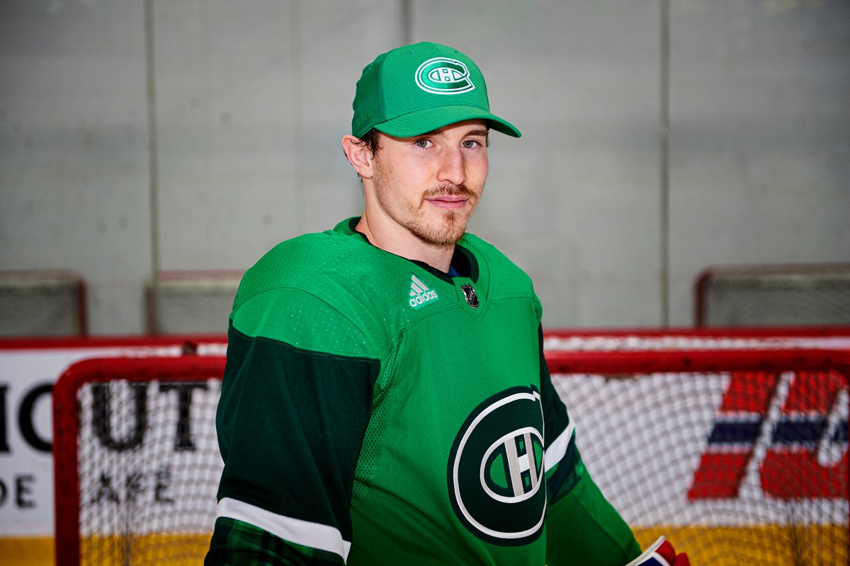 Montreal canadiens hot sale green jersey