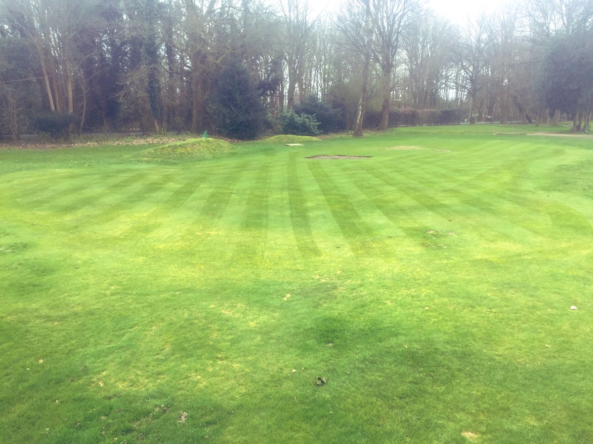 c_holty's tweet photo. Well we went for it Hollow cored the Greens at Holtye G.C , carried on enlarging some of the greens , Turf comes tomorrow let’s have it!👊 https://t.co/OY1cmlZSTO