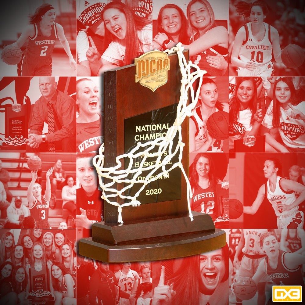 NBGX3Media's tweet photo. 3-17-20 Western brought a national title home in the midst of a weekend when most sports stood still.
(...more to come as this is the biggest thing to ever happen to Western sports...) 
 #westerncavaliers @WesternTC #nationalchamps https://t.co/1DHCFidp1s