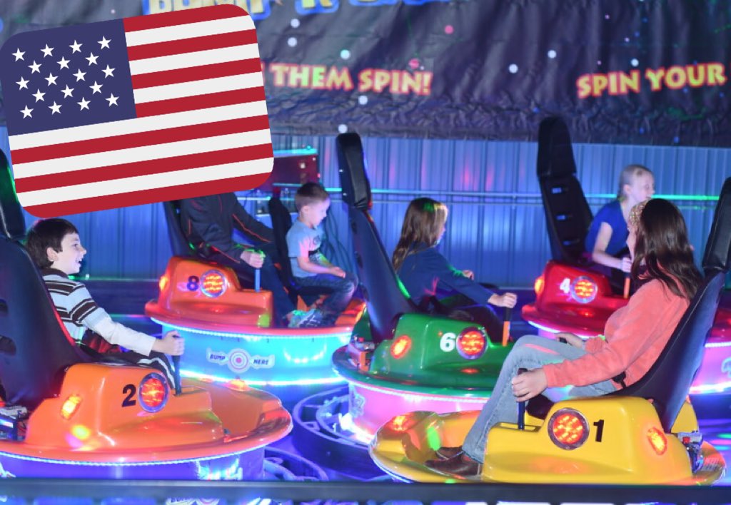 matosortho's tweet photo. 🇺🇸#MAGA Bumper Cars
🇺🇸#CensorSchumer
@Bigbillshater  @GreyBeard_Biker @CathleenVets @Orcusa1 @stmc112 @SamJust1776 @debraraes @SteelhorseQ @7Madeintheusa @MoltenFire17 @teamtrump1924 @Lightworker2012 @DianAandDennis @RetiredRodAR @michelschoever2 @therockangel1  @Cher0kee_0wl https://t.co/aPTjPkUW8o