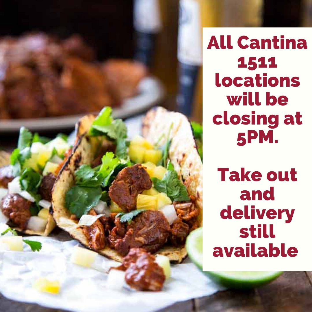 As ordered by Governor Cooper, we will be shutting down the dining room beginning at 5PM. We will still be available for Take Out as well as delivery for a nominal fee. 

You can also find us on DoorDash, Postmates, and UberEats!