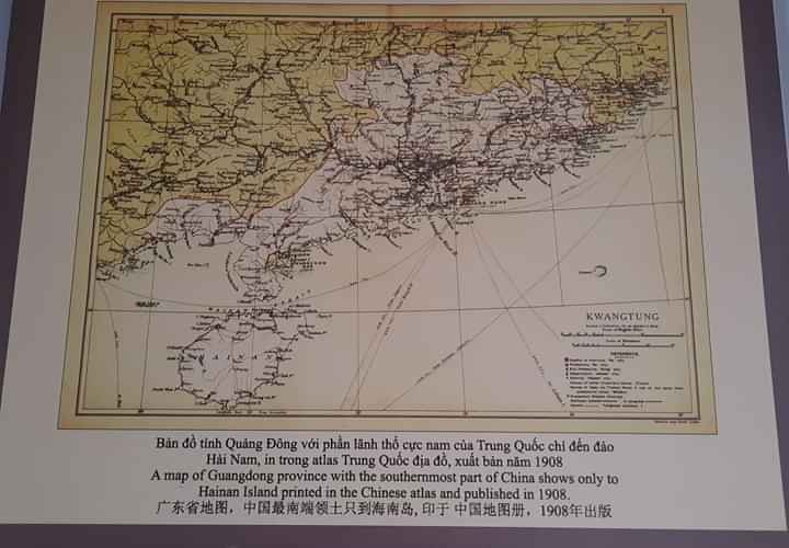 Jungahsnsd's tweet photo. #ChineseStopLying
The territorial map published by Qing Dynasty in 1904 shows that the most southern point of China territory is Hainan Island. The map also unshows XiShe, NanShe, DongShe, ZhongShe.
#HoangsatruongsabelongtoVietNam https://t.co/YkMnCVtsV0