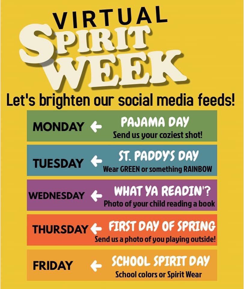 ENunnallyEdu's tweet image. It’s Virtual Spirit Week at @SHS_HCS! S/O to @tavia_73 for suggesting this resource. Stay tuned to see pictures of our faculty, staff, &amp;amp; students showing their spirit while remotely being active and engaged in learning! #SHSDigitalLearning #RemarkableRemoteLearningHCS