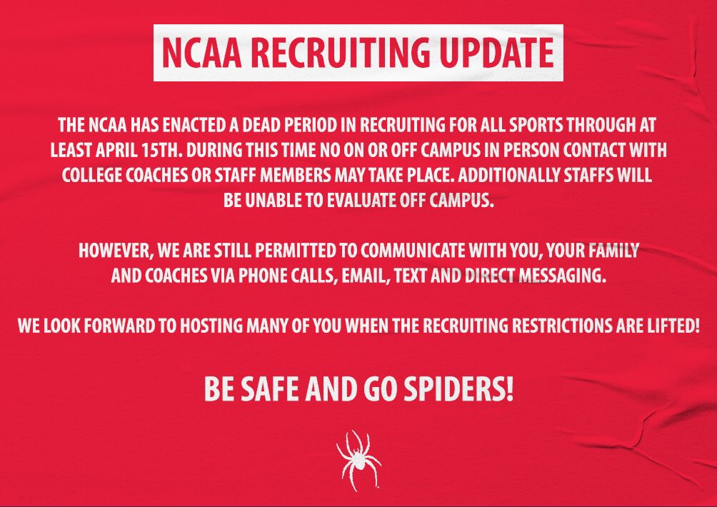 SpiderAthletics's tweet image. PSA:
