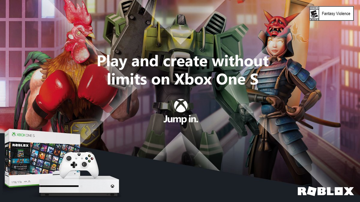 Xbox On Twitter If You Can Imagine It You Can Create It Build Your Dream World And Explore Millions Of Others With The Xbox One S Roblox Bundle You Ll Get Access To