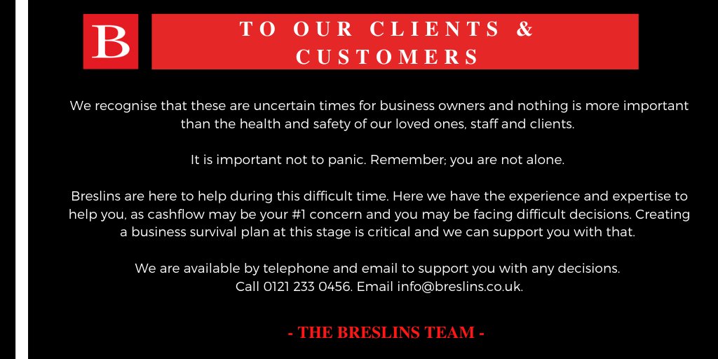 *IMPORTANT NOTICE FOR OUR CLIENTS &amp; CUSTOMERS*

We are here to help with our expertise!

Please dont hesitate to get in contact, and stay safe.