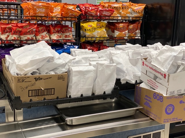 CarmanAinsworth's tweet photo. The distribution of FREE “grab&amp;go” breakfast&amp;lunch meals for all students begins today. Look for C-A Buses 11:30am–2pm and 5pm–6:30pm. Visit our site for locations. Books will be available for students to select daily. Tell us many meals you need and we will take care of you. https://t.co/CZmFjQ8VFL