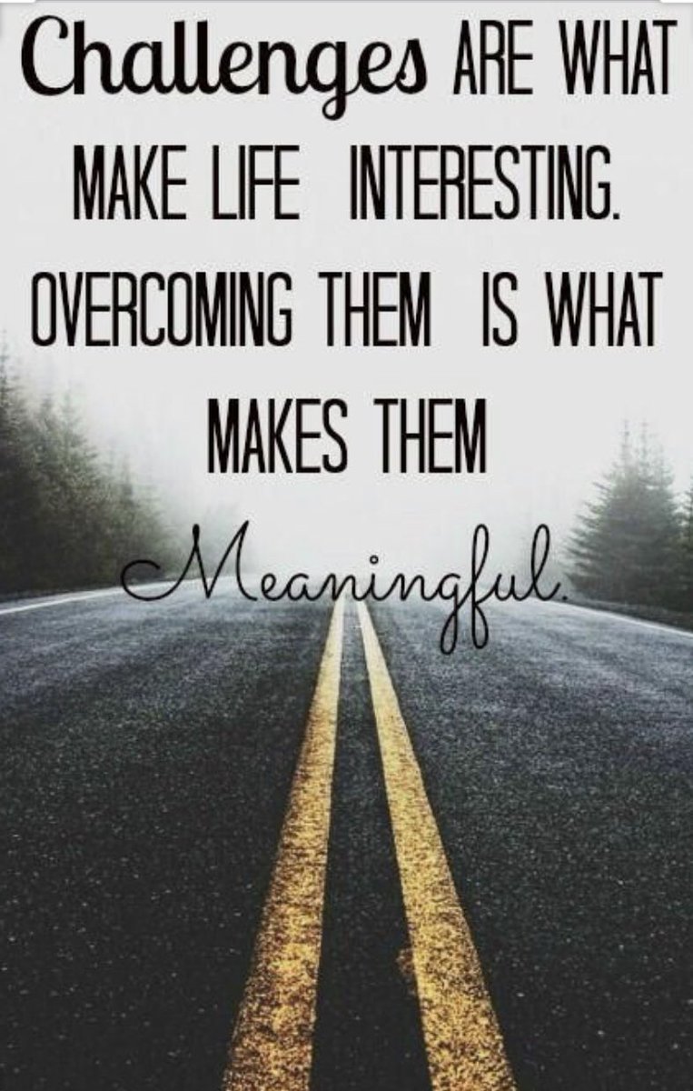 We will overcome. Keep the faith and stay positive and humble.