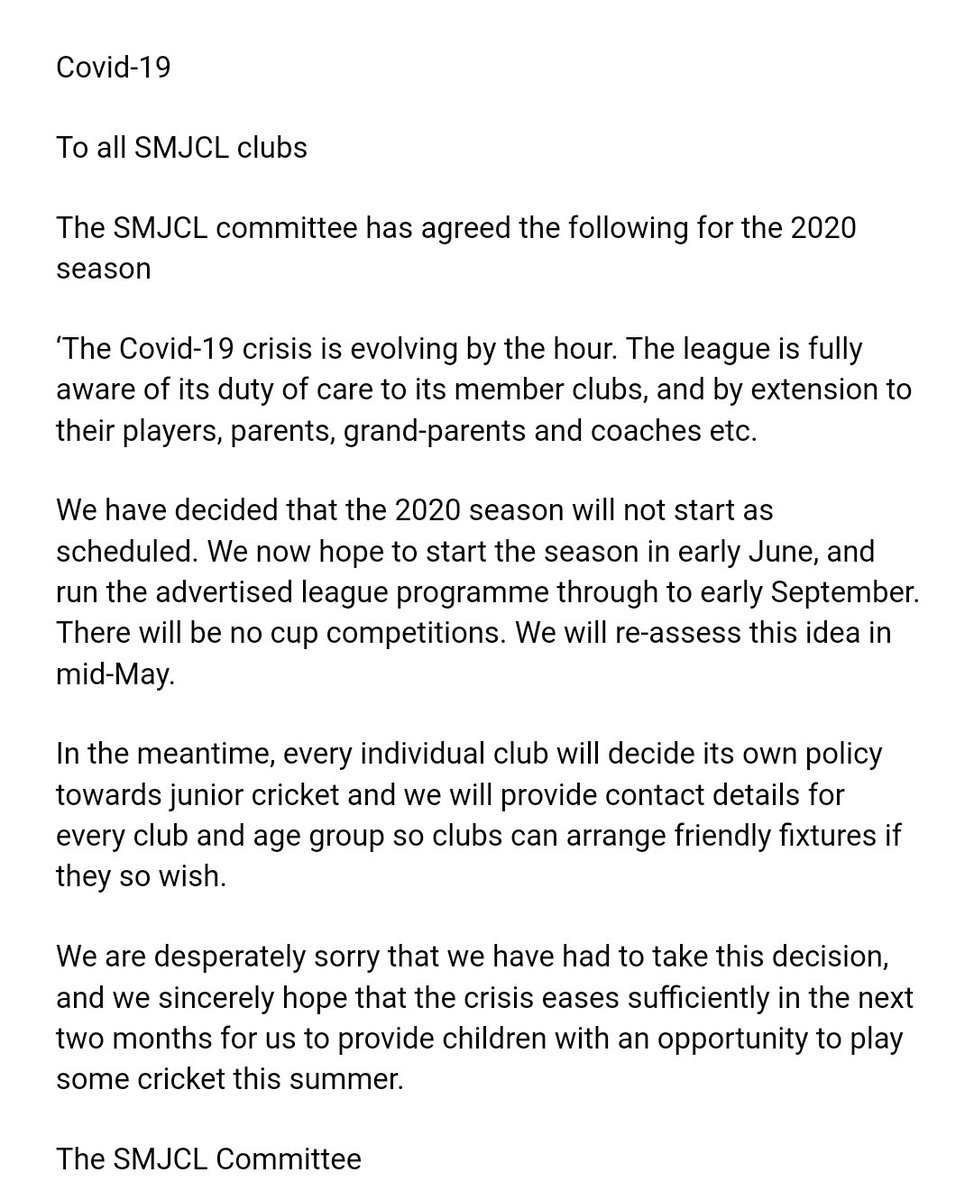 smanjcl's tweet photo. An update from the @smanjcl committee. https://t.co/nDlmlYKIqX