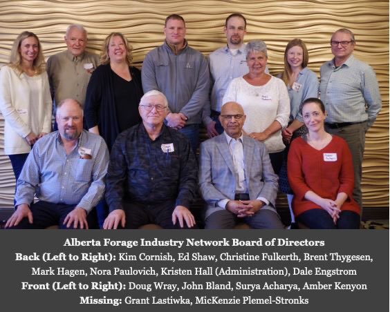 AFIN_INFO's tweet photo. The Winter Edition of the Forage Voice Newsletter was just sent out. We did a recap of the AGM &amp; Forage Industry Trends that was held last week and we introduced the new Board. 

Not receiving our Newsletter?? Email albertaforages@gmail.com to be added to the subscription list. https://t.co/vLqlgudLzl