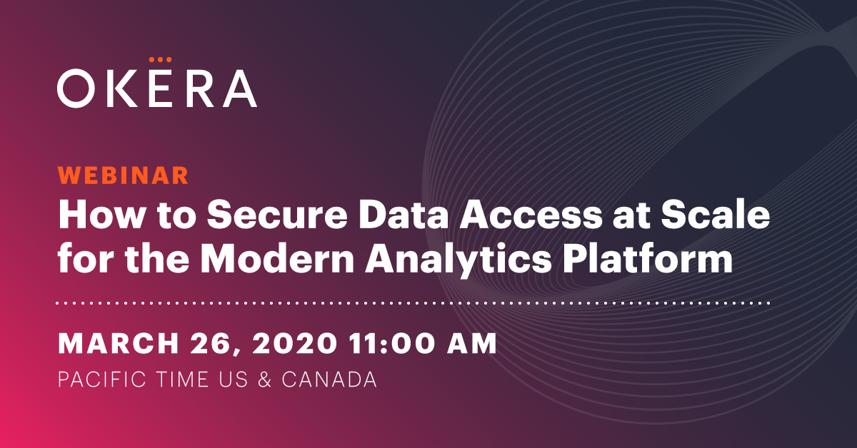 okerainc's tweet photo. As the amount of data in your #DataLake increases, and the sources of information expand, how are you managing these challenges? Register for @okerainc's #webinar where we will show you how you can scale, securely, without compromise https://t.co/DlULEKILZ3 https://t.co/Im3ZpOLVcp