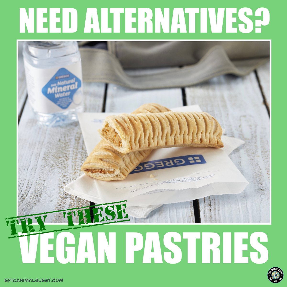 Looking for awesome vegan sausage rolls? Try these! 😘

soo.nr/kI1m

#sausagerolls #vegan #plantbased