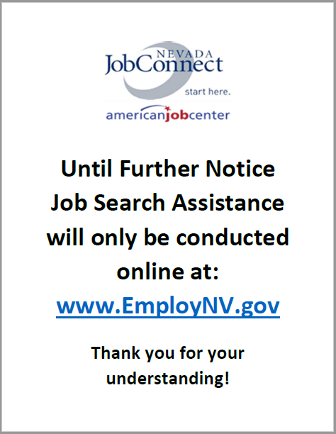 Nevada Jobconnect Nvjobconnect Twitter