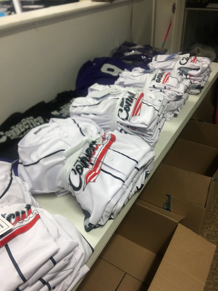 ctcapsbsbl's tweet photo. TCB 2020 Wounded Warrior Game Jerseys arrived. Eventually we will have baseball..!!   Safety First and wash hands, social distancing, no large gatherings, and follow the lead of our medical experts.
#TCBNATION ⁦@TeamCTBaseball⁩ #TCBSwag #TCBnextlevel ⁦@bhetu46⁩ https://t.co/TSRvQSQxeo