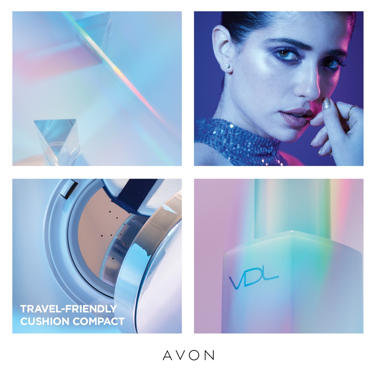 #VDL’s #violet-light energy from #Lumilayer-PrismaticPearls creates the #insta-famous reflective #Glass-Skineffect for that coveted #luminous look! #NewYear-NewYou #hello_gorgeous #beautiful #BeBold #BossUp #avonrep go.youravon.com/3k4whh