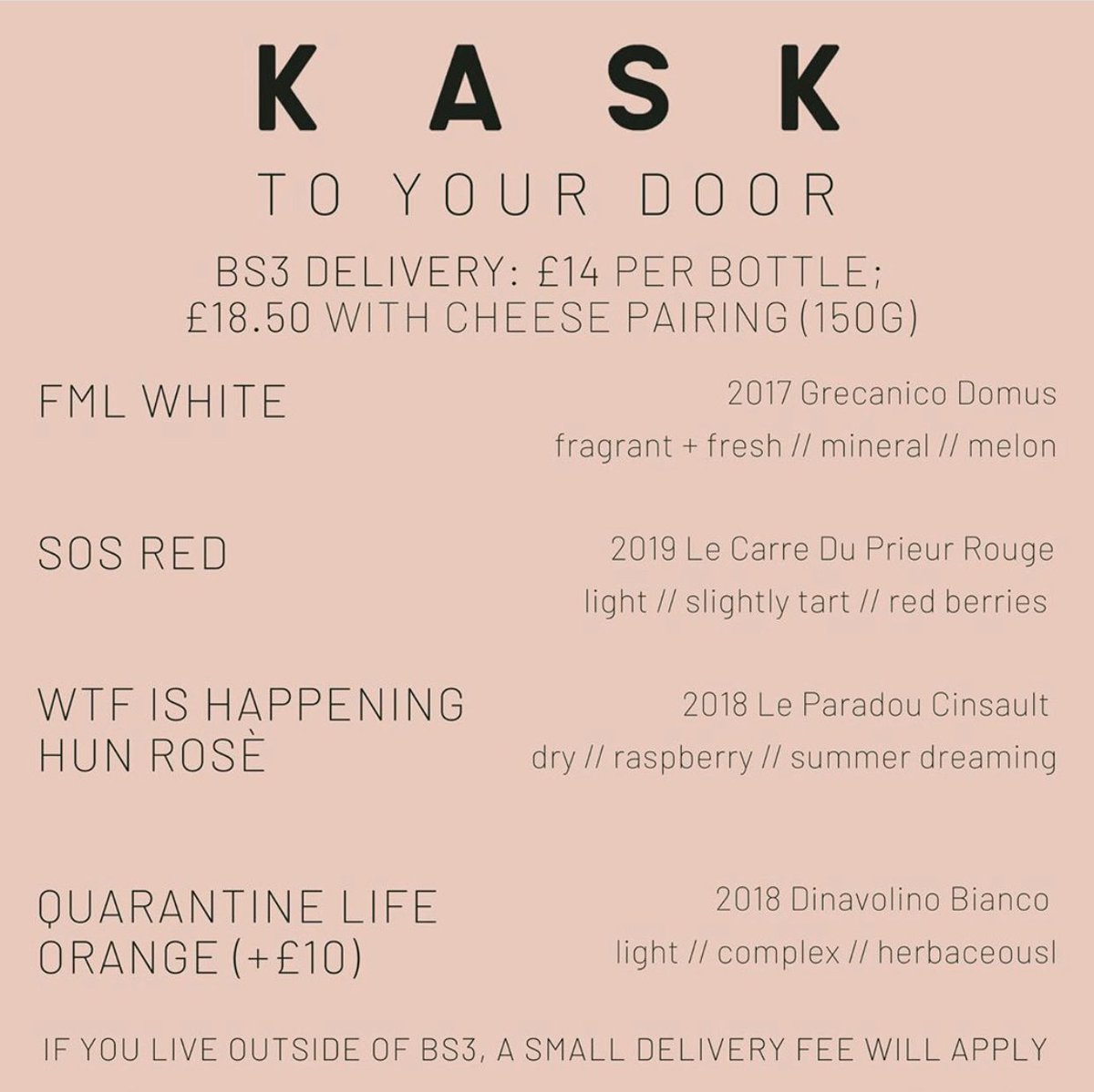 Right now, I need 10000000 bottles of ‘WTF is happening hun’ rosé