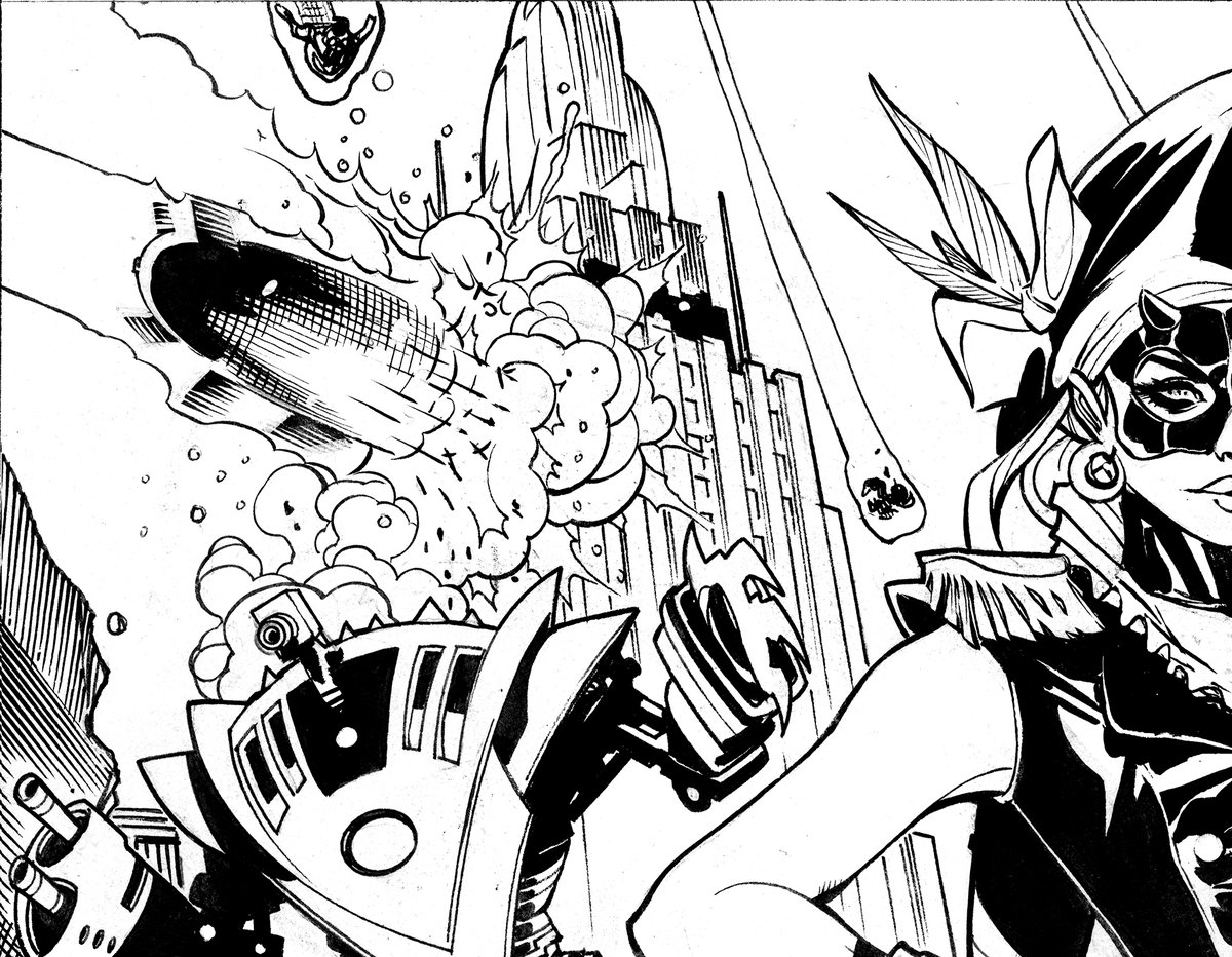 TerryDodsonArt's tweet photo. #AdventureTuesday

#Adventureman Page in Progress
#racheldodson inks, Pencils me

SHIPPING April 29 from @ImageComics!

PreOrder Code FEB200011

I talk to @sktchdcomic all about it- https://t.co/pbAREJZ09x

#imagecomics #fractiondodson https://t.co/B3x8JqmedR