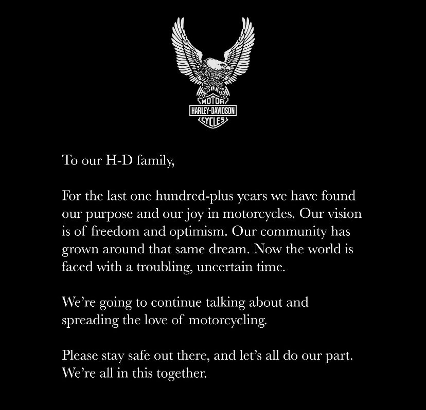 SouthernDevilHD's tweet image. We’re in this together! 
#southerndevilhd #harleydavidson #loveofmotorcycling