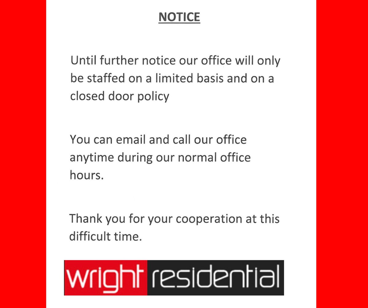 WrightResident's tweet photo. 🏡 NOTICE 🏡

Email: info@wrightresidential.co.uk

Call: 0191 240 1818 NCL
        0191 337 1575 S/LAND

Visit our website for more 🤗 

https://t.co/4qm03oA2Id

#PropertyNews #PropertyManagement #northeast https://t.co/Ccr03oEV0l