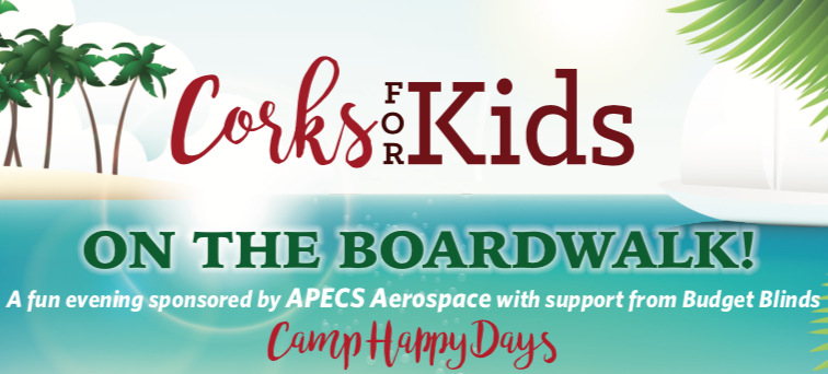 camphappydays's tweet photo. In accordance with CDC recommendations, we will be postponing our Corks For Kids event. We will let you know as soon as it is rescheduled. Thank you and stay safe everyone! https://t.co/0GkOQgCWZ4
