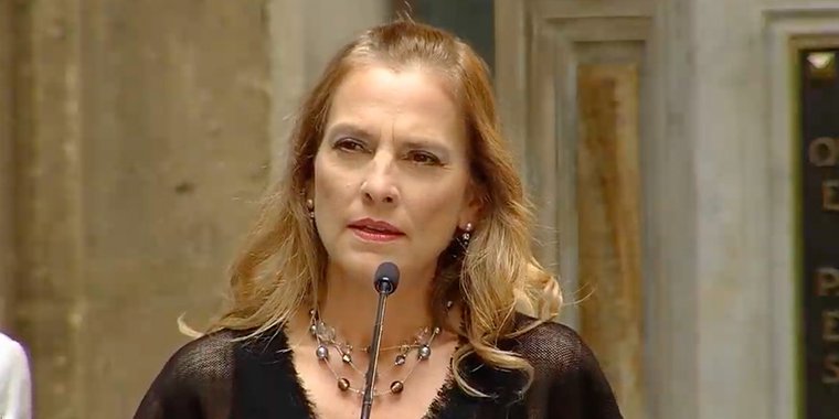 politicomx's tweet photo. Beatriz Gutiérrez Müller señaló que, ante el incremento de contagiados causados por la pandemia de #coronavirus, "el peor virus es la ignorancia". https://t.co/ubcajmjTZT https://t.co/IAhk6kkQXK