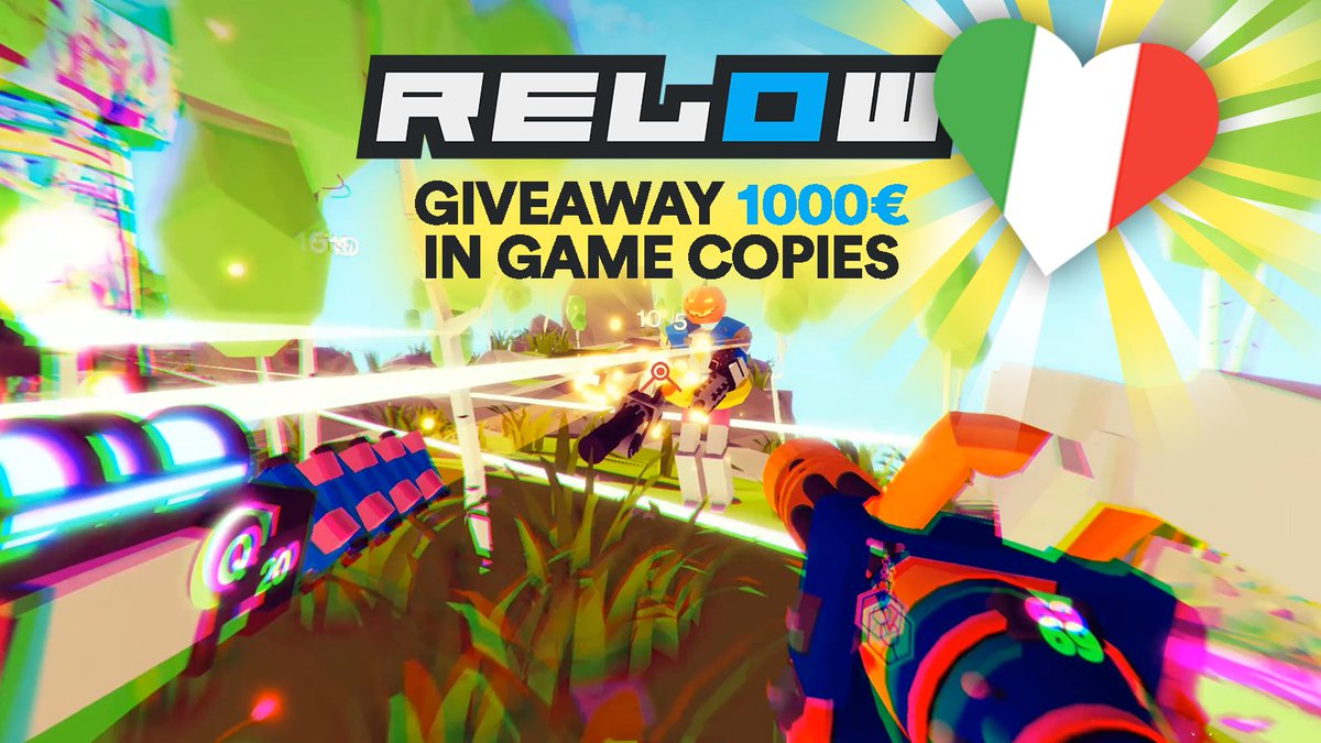 RelowDigital's tweet image. 💚RELOW LOVES ITALY❤️
If you are at home and are looking for a new multiplayer FPS game to play, I'm gifting 1000$ in copies of this game
➡️Follow the rules: discord.gg/6t36UDC

Spread the word!

#indiedev #gamedev #madewithunity #indegame #coronavirus #stayathome #covid2019