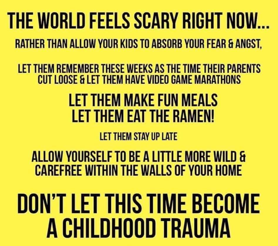 The most important thing we can do is keep our kids safe--physically and emotionally. 🙌