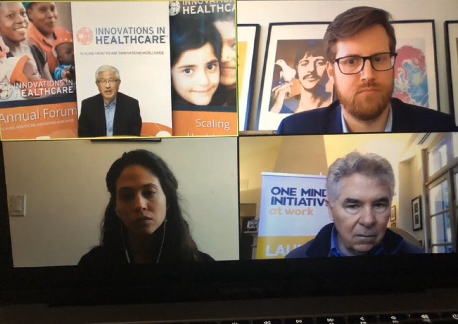 EuniceMutindi's tweet photo. It’s a wrap. @innovationsinhc inaugural virtual annual forum was a great success #IiHForum20 #innovation #covid-19 #primarycare #mentalhealth #digitalhealth #VBC https://t.co/AaqehXJ0Hz