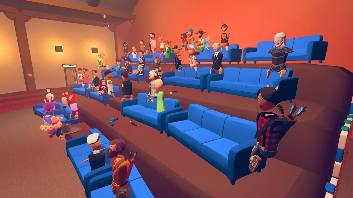 Rec Room on Twitter: "A quick thread how you can hold your team or social get together in Rec Room! 🎉 free, cross platform, and available on PS4,
