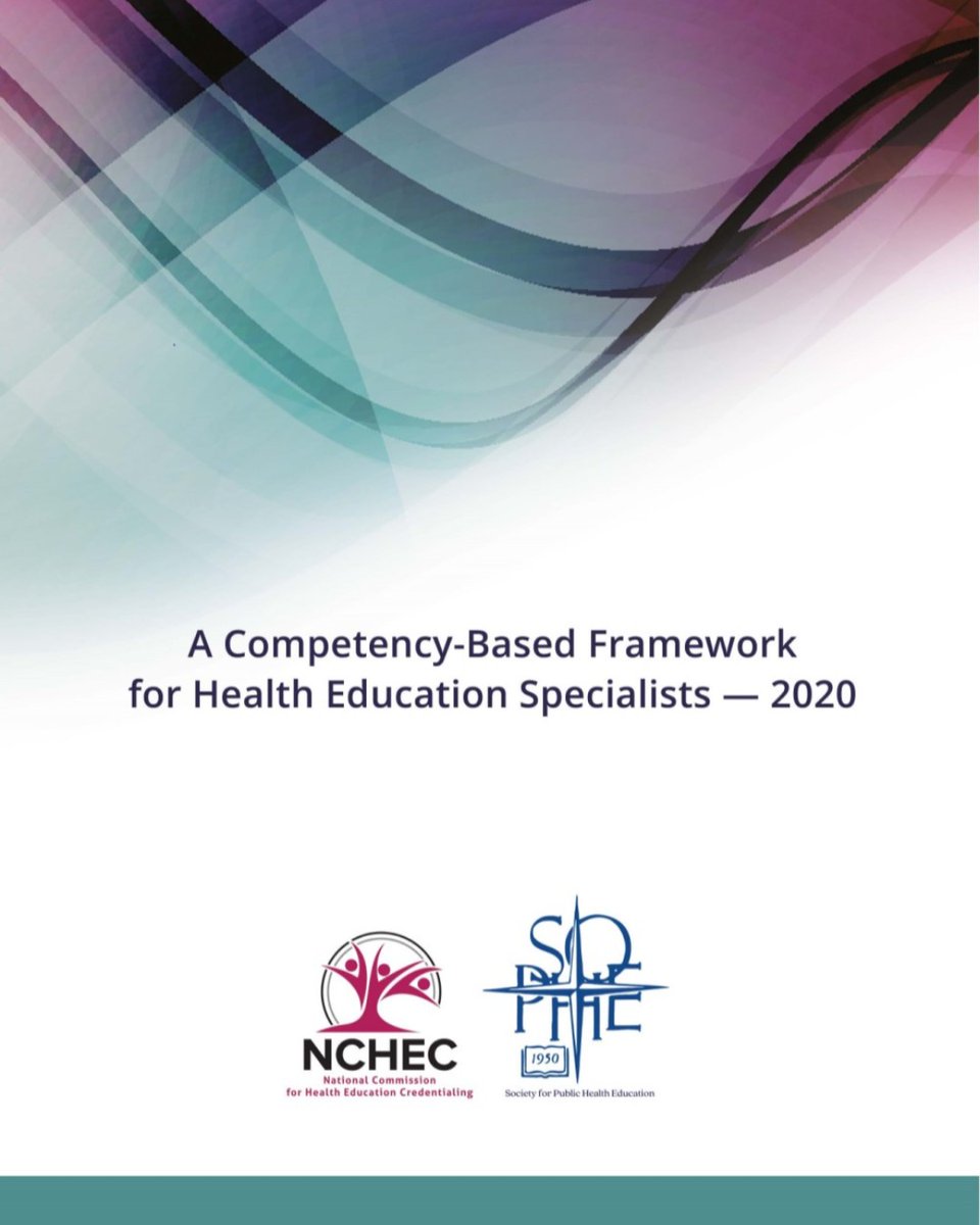 ChesMches's tweet photo. The brand new Competency-based Framework is being released this month! There are now 8 Areas of Responsiblity for Health Education Specialists.
The #CHES and #MCHES exams will change to incorporate the new study in 2021.
https://t.co/C3YArcbwDj
#Certification #HESPA #CHESexam https://t.co/2UDdOa9Gvu