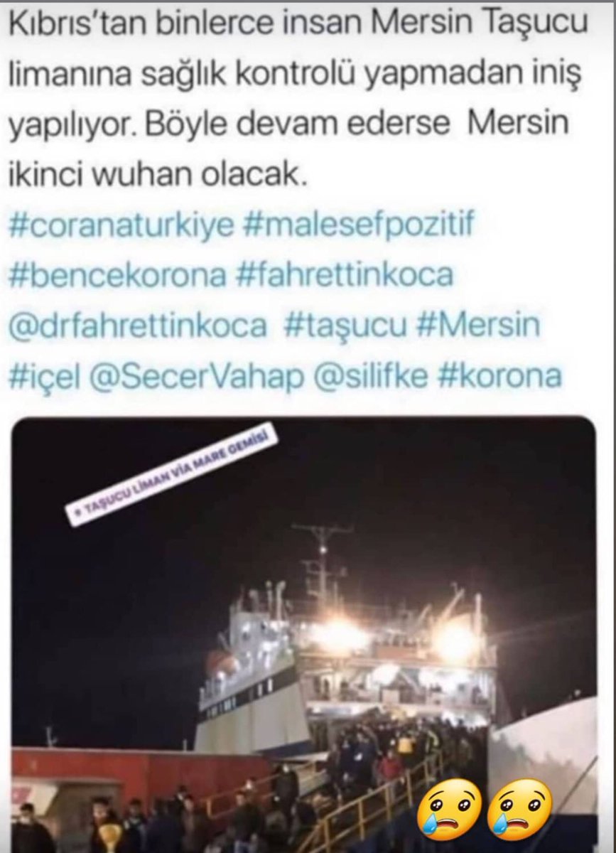 Şunu yayalım arkadaşlar ya bir önemlem alınsın 😷
Orada yaşayan bir insan olarak böyle bir durumun olabileceğine Eminim!