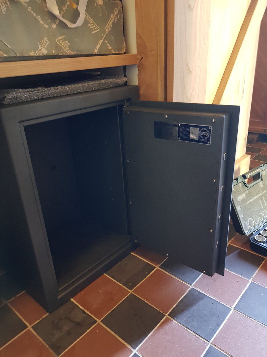 Peninsulasafe's tweet image. Finally a sunny day in Devon on Monday, perfect for a supply and bolt down of Guardian S2 size 4 safe in a beautiful Devon church. Any locksmith, safe or access control work in the Southwest give us a call.
#locksmith 
#Safecracker 
#securitysafe
#subcontractor
