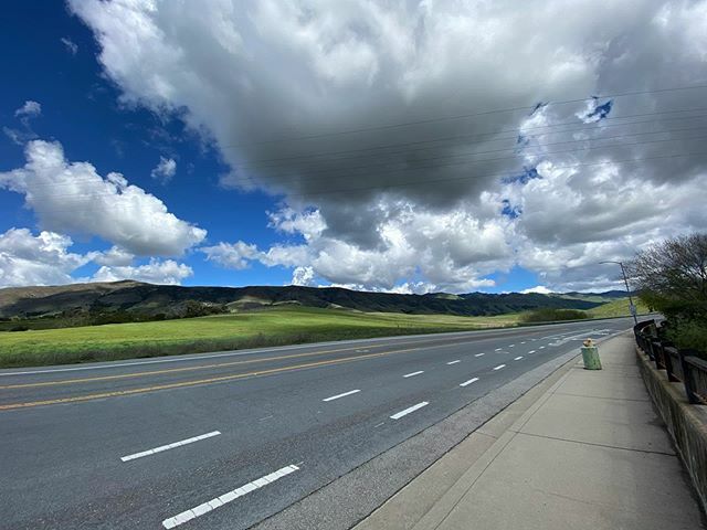 Dramatic clouds out on the lunch run. Felt good to get out and run out in the hills. #wattieinkhitsquad #wattieinkhitsquad2020 #wattieinkhitsquad2020 #tri #triathlon #trilife #training #centuryridetraining #halfironmantraining #slo #sanluisobispo #centralcoast