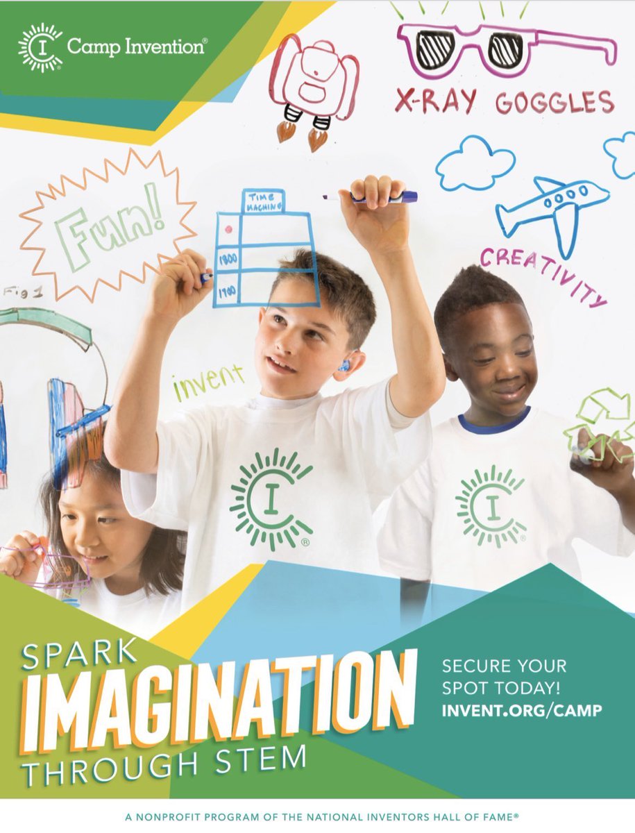 MsCooptown's tweet photo. Camp Invention is back in Humble ISD this year June 22-25 at @HumbleISD_CMS! Sign up at https://t.co/fIXdL8LX3k w/ promo code ELEVATE25 by 3/31 to save $25! 😁 

Please share! https://t.co/xy4EKAlRqc