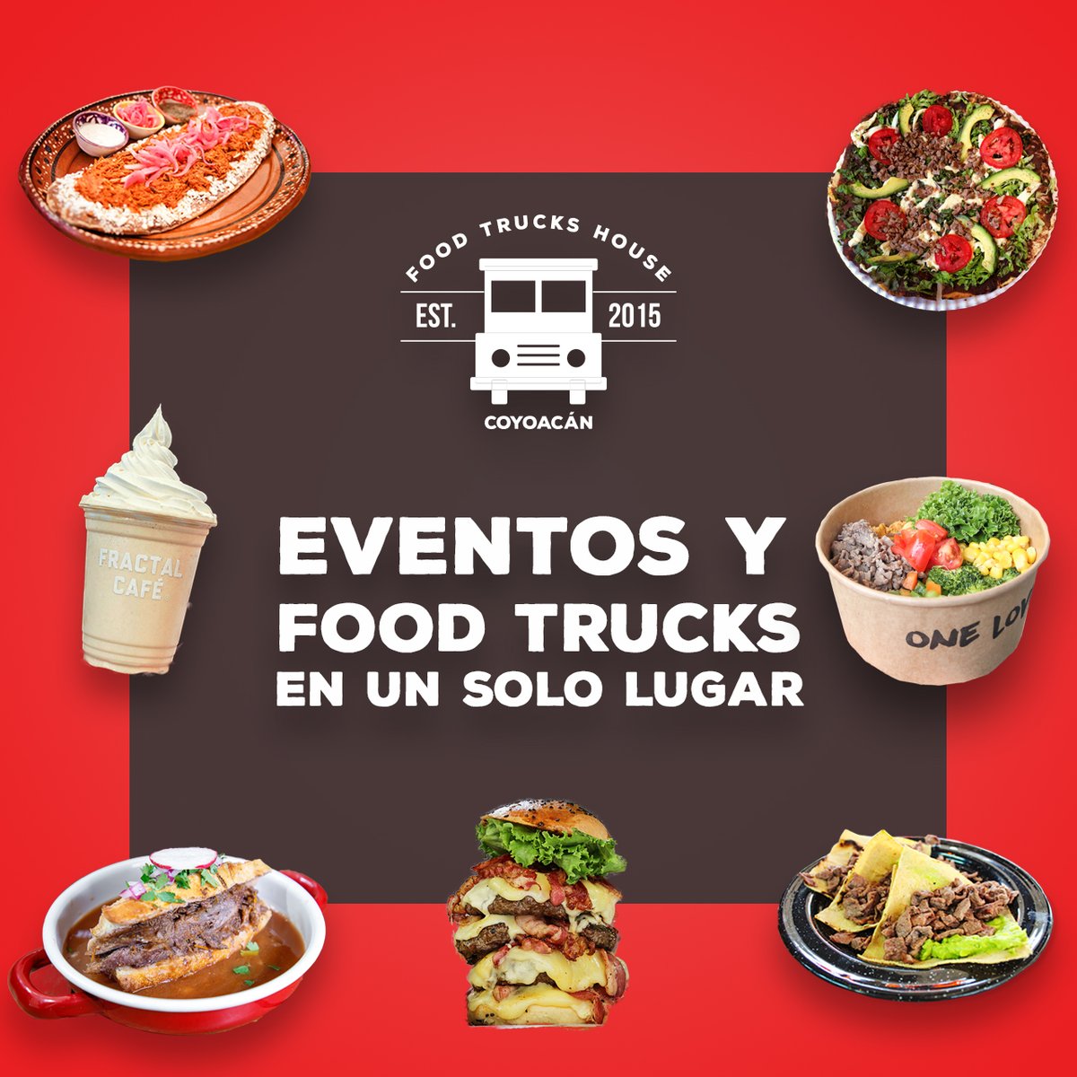¿Quieres food trucks para tus eventos o hacer tu evento aquí? Escríbenos a contacto@foodtruckshouse.mx 😊👏😋