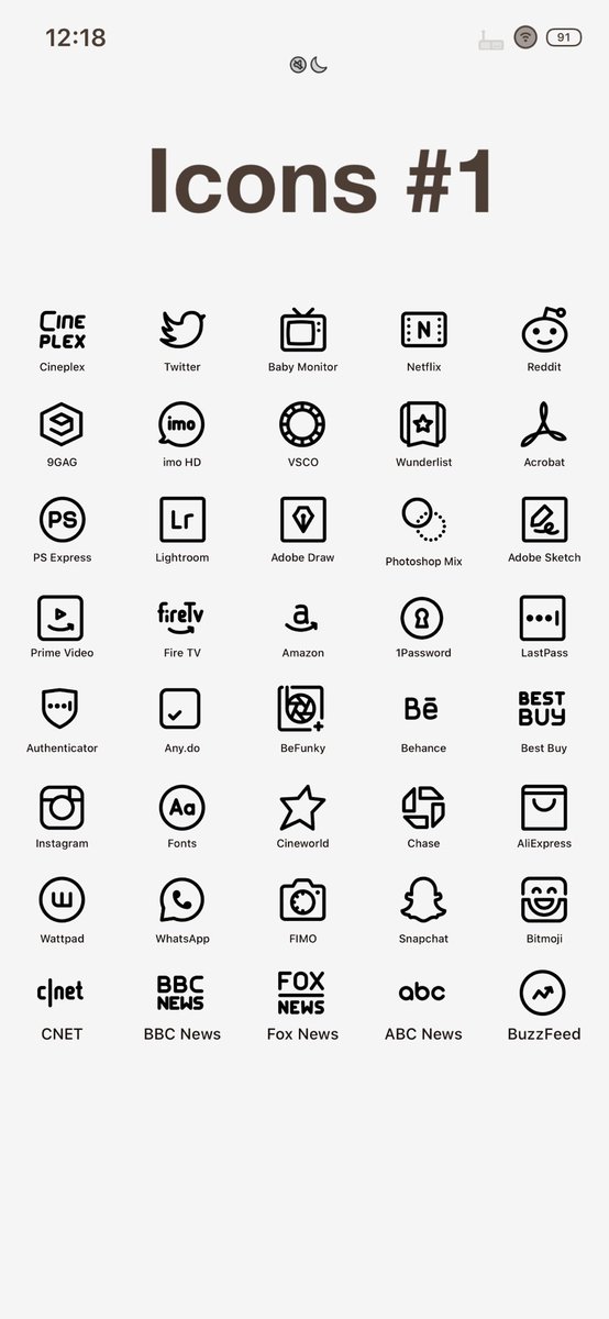 alolastmoment's tweet photo. [PREVIEW] #Compacticons for iOS

Done 230 icons so far. A ton more to go!
Here are some of the icons already done.

tatosXL did a great job, honestly. 

These are scaled down. They look really crisp even at 100%.

Maybe send me some love? 😋 https://t.co/ig0FSFSxPr