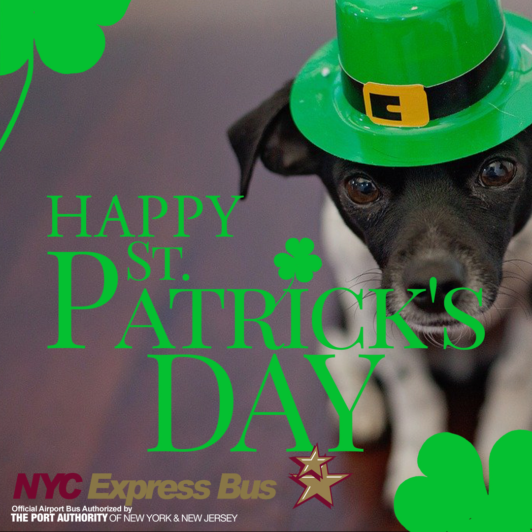 HAPPY ST. PATRICK'S DAY!😍✈️☘️☘️ nycairporter.com #nyc #stpatricksday #happystpatricksday