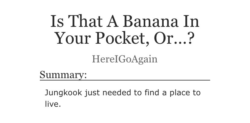  vminkook-fluff & smut & more fluff- jimin is a hybrid- one shot https://archiveofourown.org/works/19060387#main