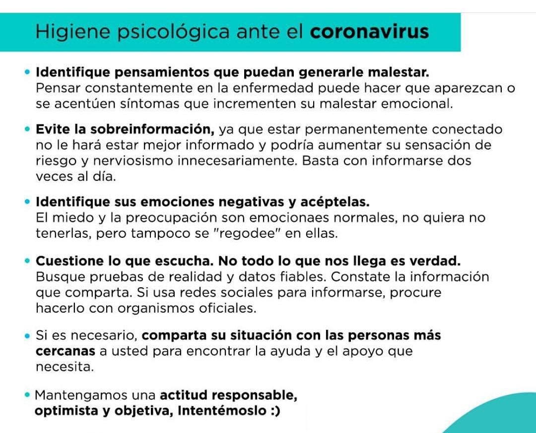 HtalCetrangolo's tweet image. Nuestra salud mental también es importante 🧠🧠🧠 #COVID19 • @HospiCetrangolo #hcsmla