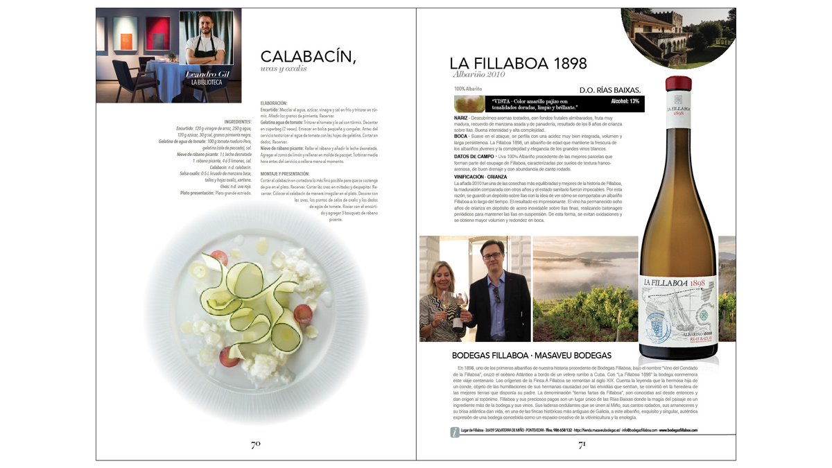 RRestauradores's tweet photo. 🍴#MartesenlaMesa
🥘 Calabacín, Uvas y Oxalis
🏠#Restaurante LA BIBLIOTECA @Alma_Pamplona
🧑🍳#LeandroGil #AlmaPamplona #MugadeBeloso
🍷#LAFILLABOA1898
📚#R243 #MIXCELLANEOVS #CvlinaeInSensibvs 2019
🍇@MasaveuBodegas
📝 #RevistaRestauradores
📲https://t.co/0VXsrWIHYs https://t.co/GBpZAl5TWa