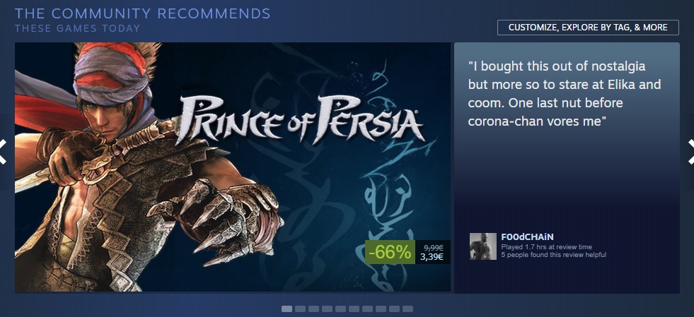 cloud_walker's tweet image. Scrolling through the Steam store when suddenly...