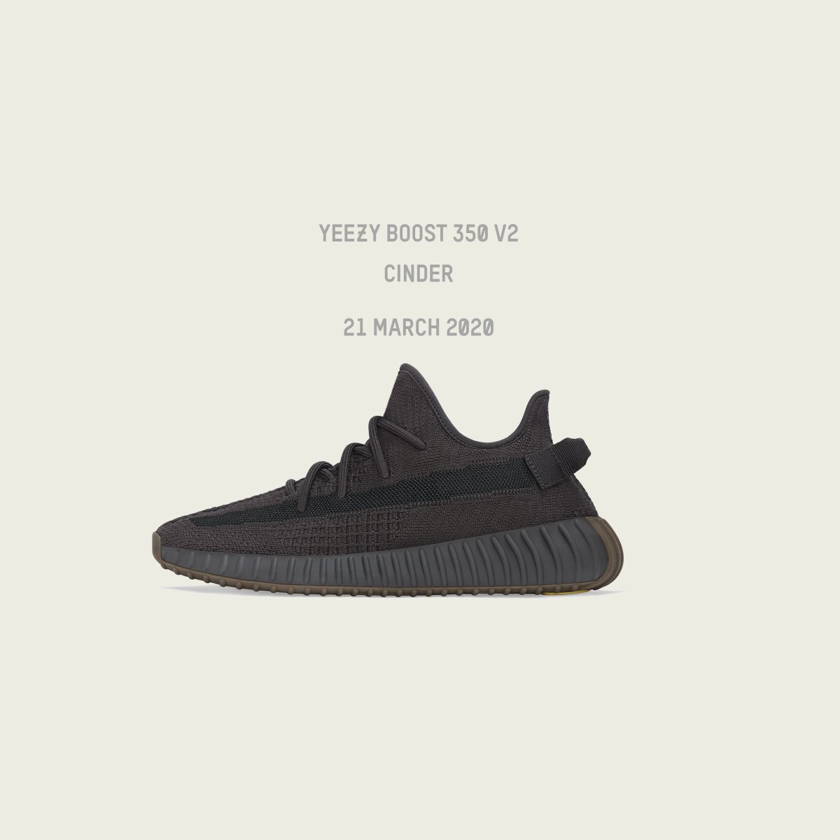 Adidas Originals Yeezy Boost 350 V2 Cinder Feature